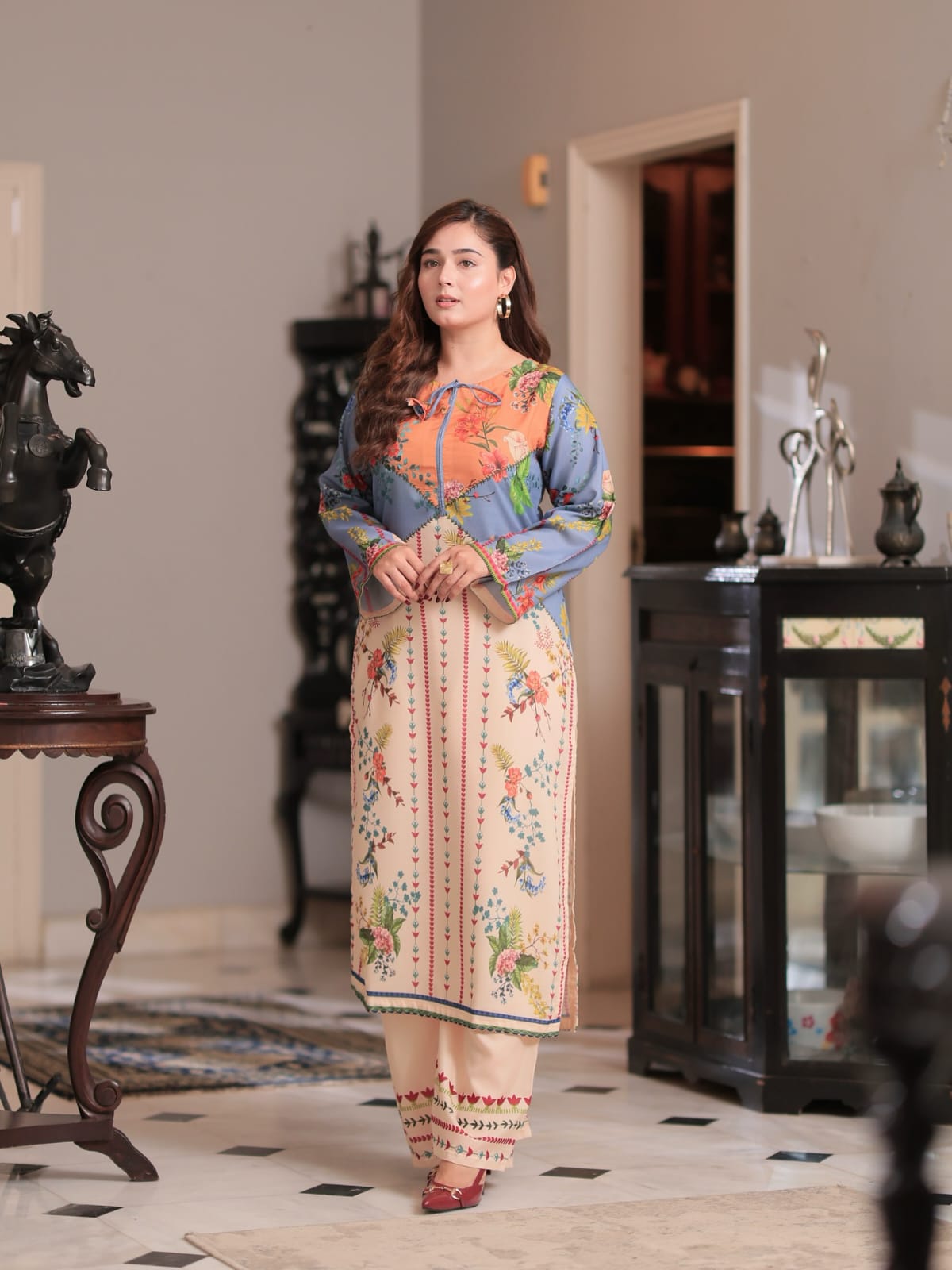 SUNSET BLOOM CO-ORD 2PC