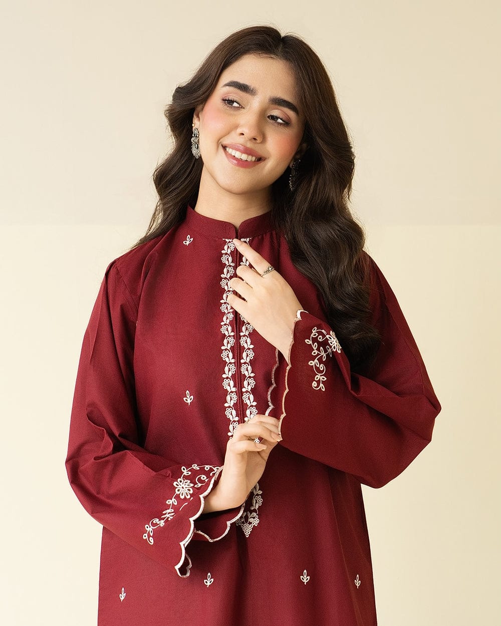 ZARF EMBROIDERED 2PC