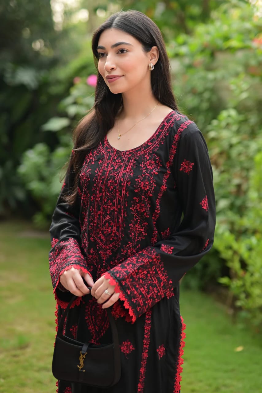 CELINA EMBROIDERED 2PC