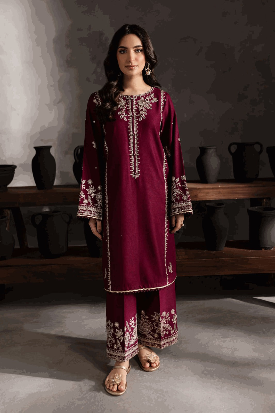 SAJNI EMBROIDERED 2PC