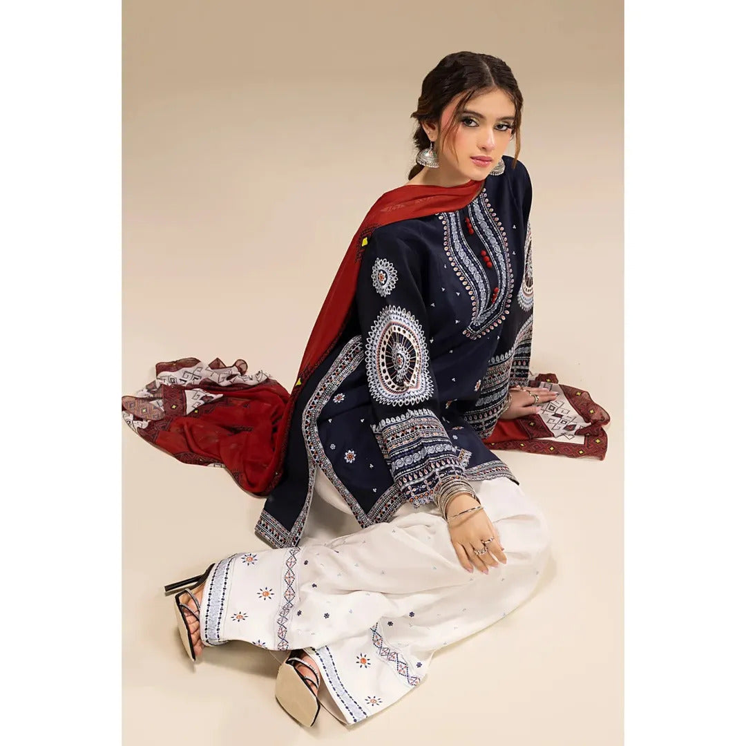DASTAAN EMBROIDERED 3PC