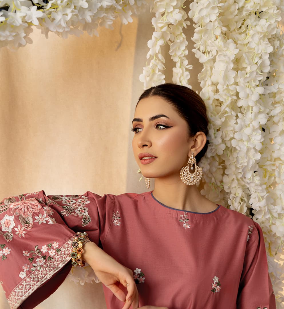 DURE FISHAN EMBROIDERY 2PC