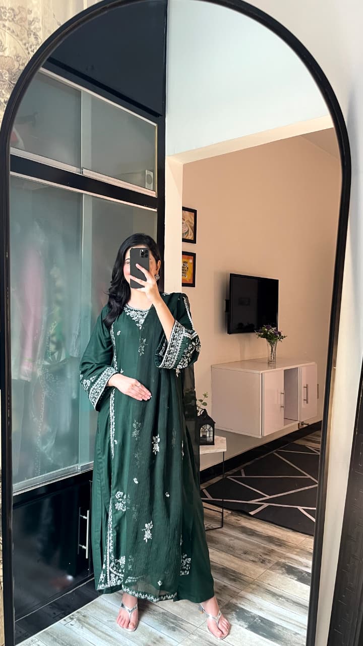 GRACE EMBROIDERED 3PC