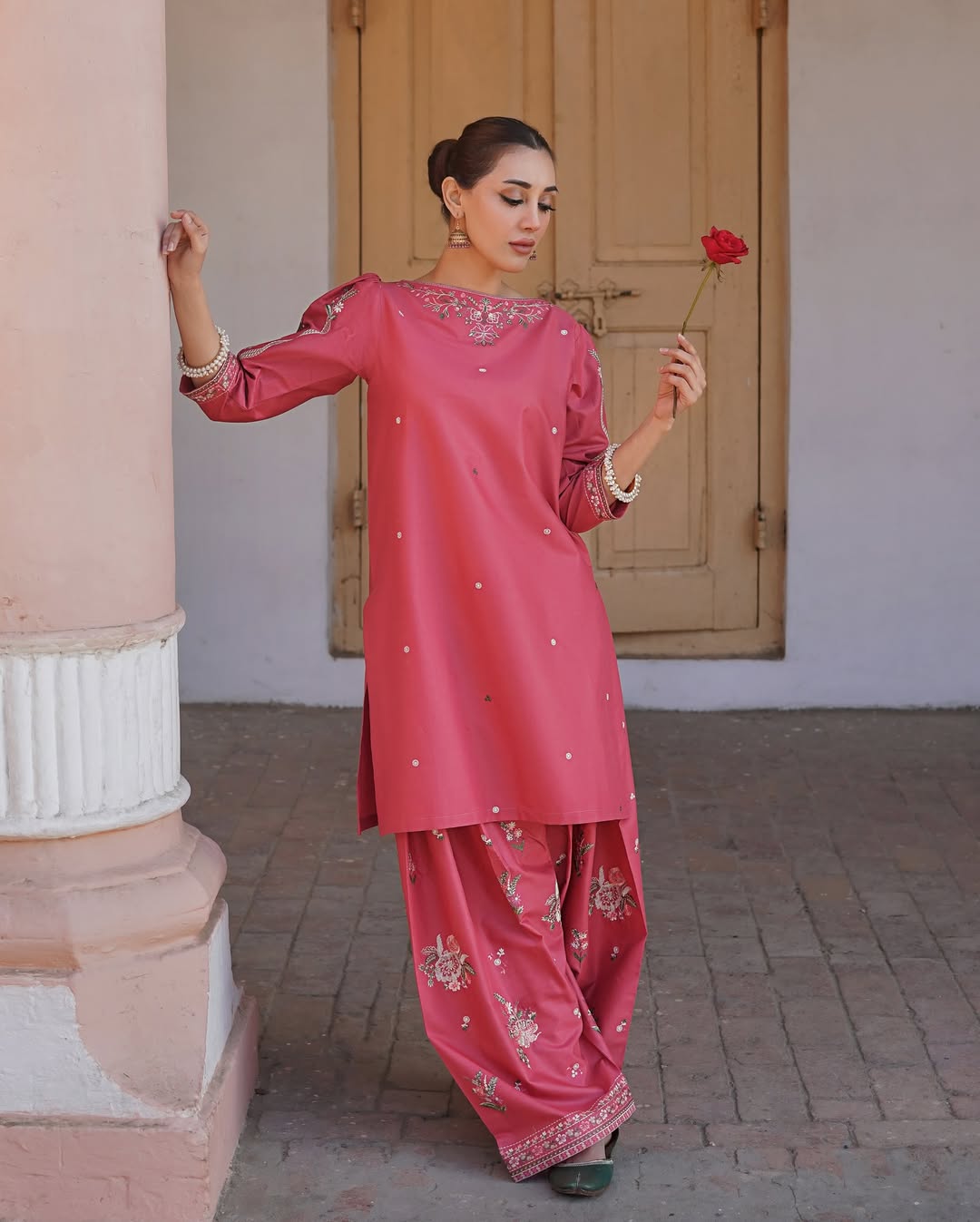 MEHAK FARSHI EMBROIDERED 2PC