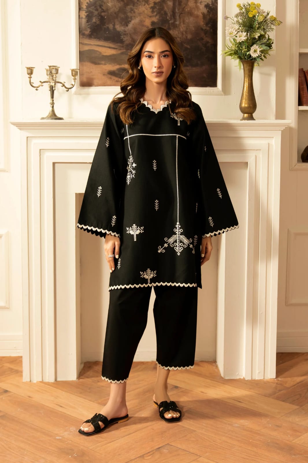 EMAAN EMBROIDERY 2PC