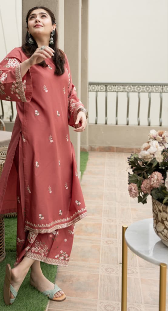 DURE FISHAN EMBROIDERY 2PC