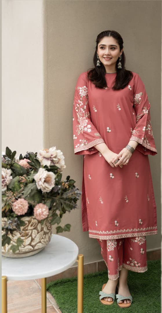 DURE FISHAN EMBROIDERY 2PC