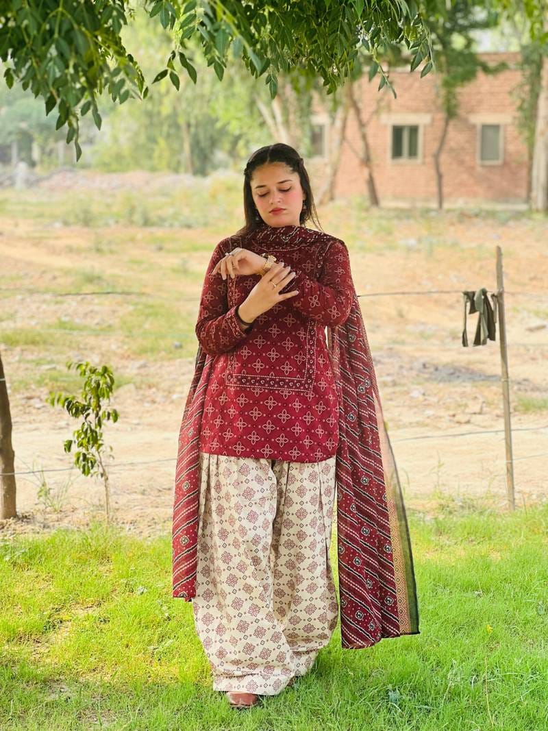 ZARISH DIGITAL 3PC STITCHED